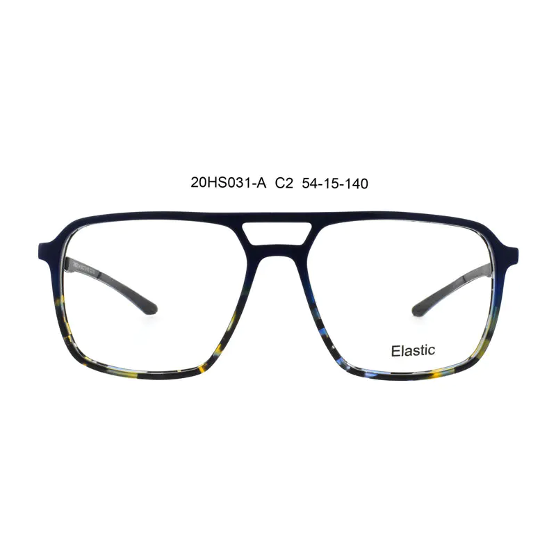 Waarom zijn acetaatmonturen met dubbele staaf populair in brillen?